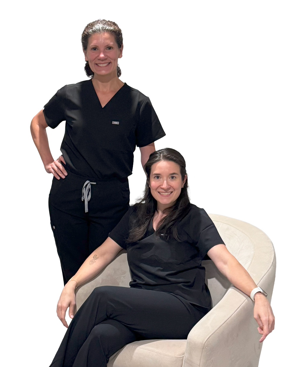 Michelle Keating-Sibel DNP, CRNP, FNP-BC and Cinthya Marquez Lobos MSN, CRNP, FNP-BC of Lumen Aesthetics and Wellness