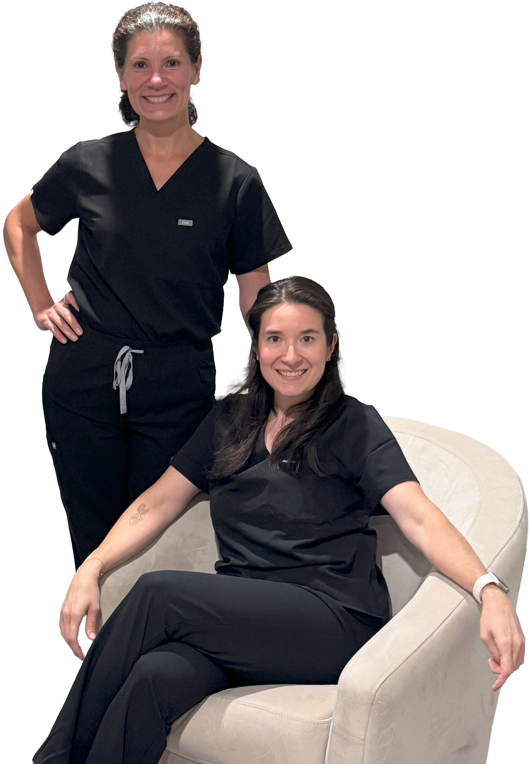 Michelle Keating-Sibel DNP, CRNP, FNP-BC and Cinthya Marquez Lobos MSN, CRNP, FNP-BC of Lumen Aesthetics and Wellness