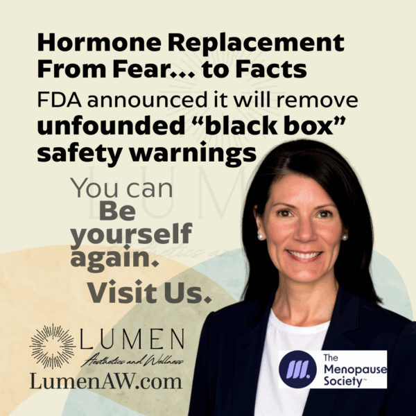 From Fear to Facts - Michelle Keating-Sibel Menopause Practitioner with The North American Menopause Society now known as The Menopause Society. FDA changes black box regulations for HRT