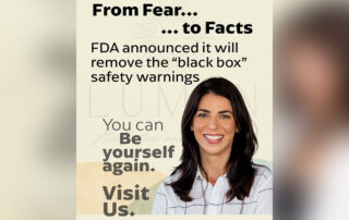 Michelle Keating-Sibel Menopause Practitioner with The North American Menopause Society now known as The Menopause Society. FDA changes black box regulations for HRT